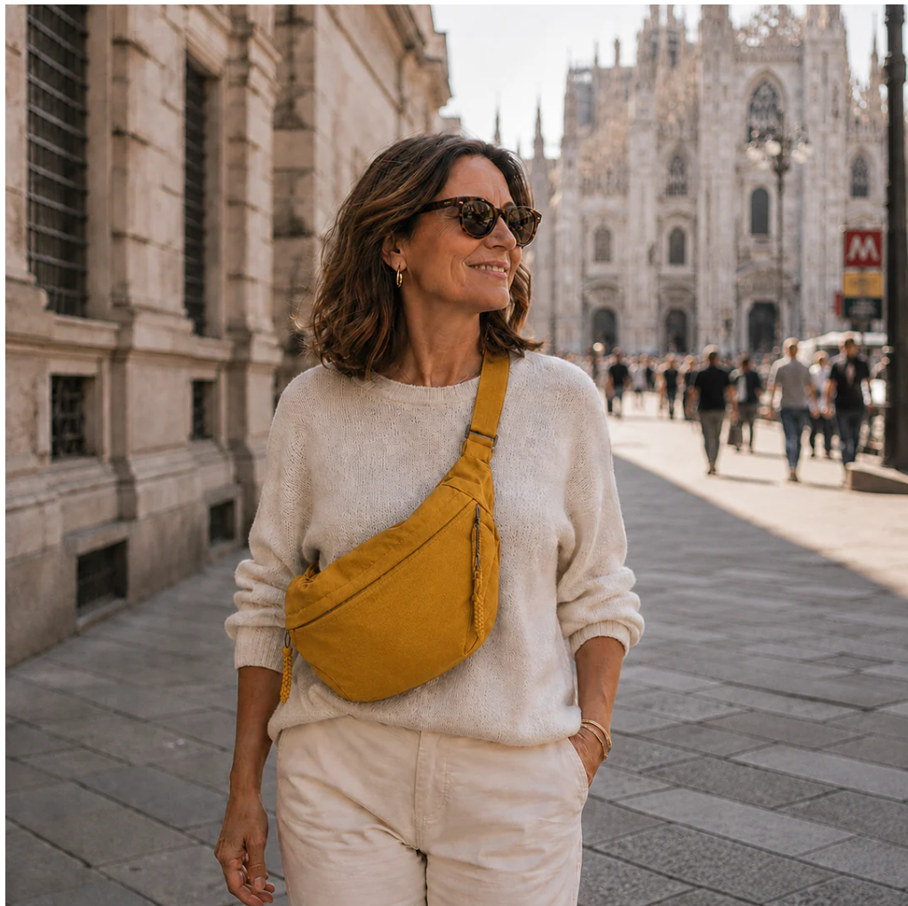 Luce | Bolso de hombro ocre