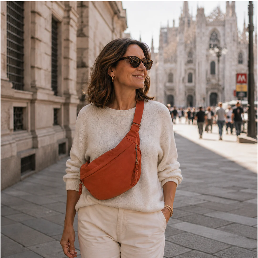 Joy | Bolso de hombro naranja