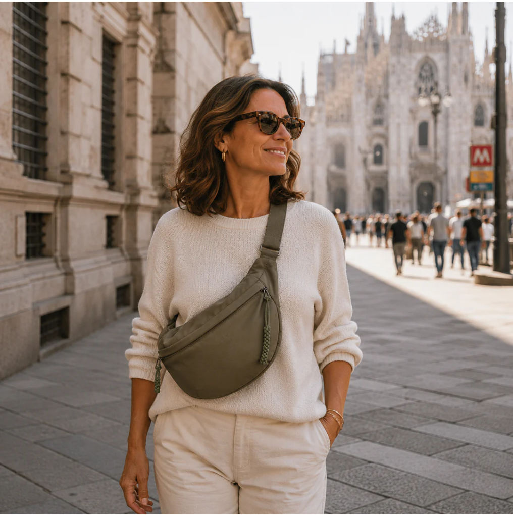Paula | Bolso de hombro verde