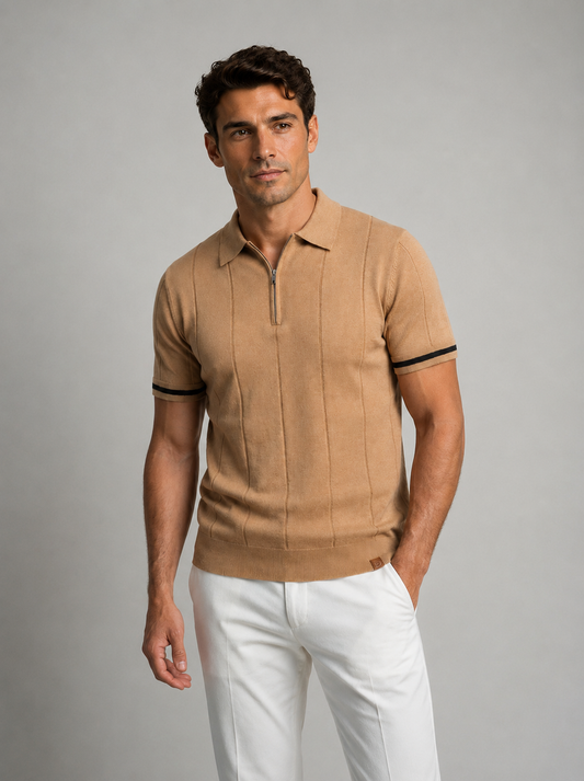 Francisco | Polo con cremallera