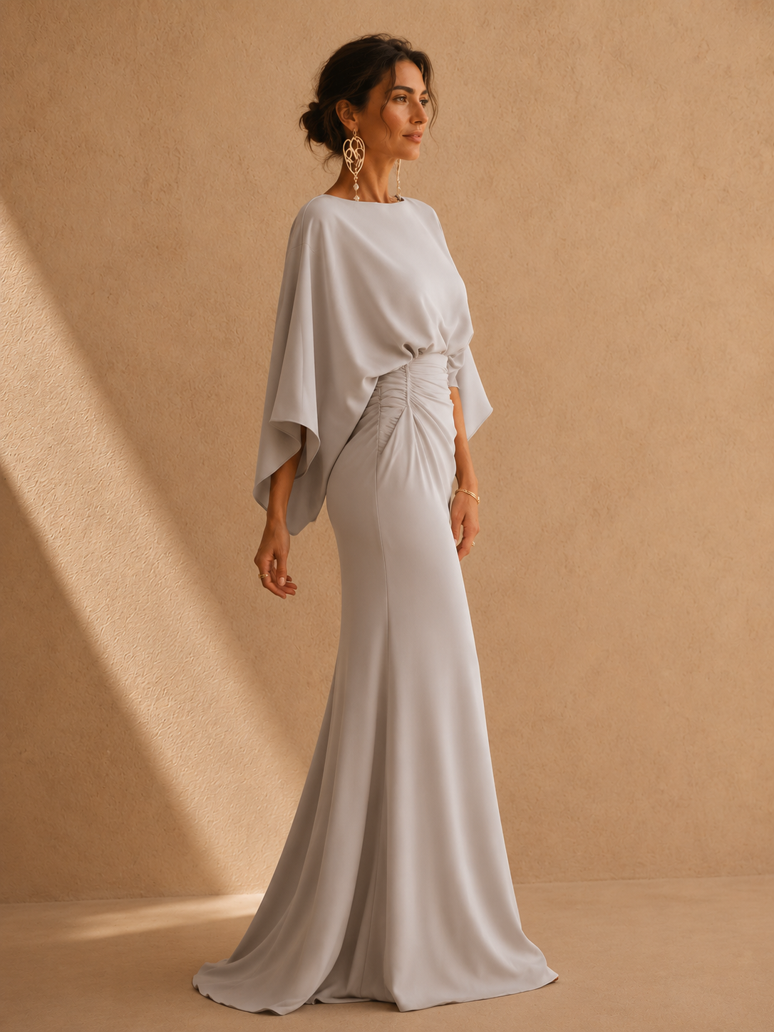 Alicia | Vestido elegante de espalda abierta en V