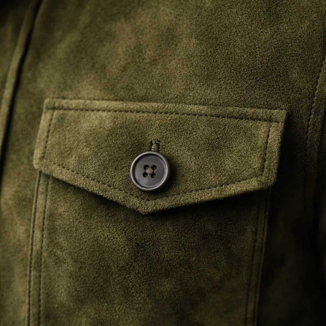 Lorenzo | Chaqueta de ante premium