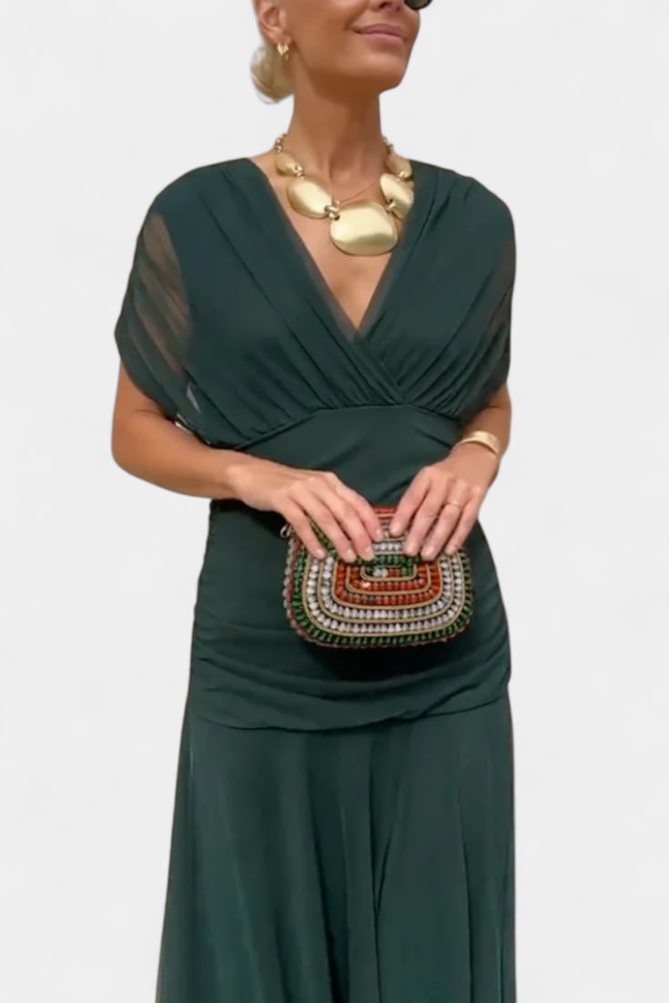 Eloria | Vestido floral de caída etérea