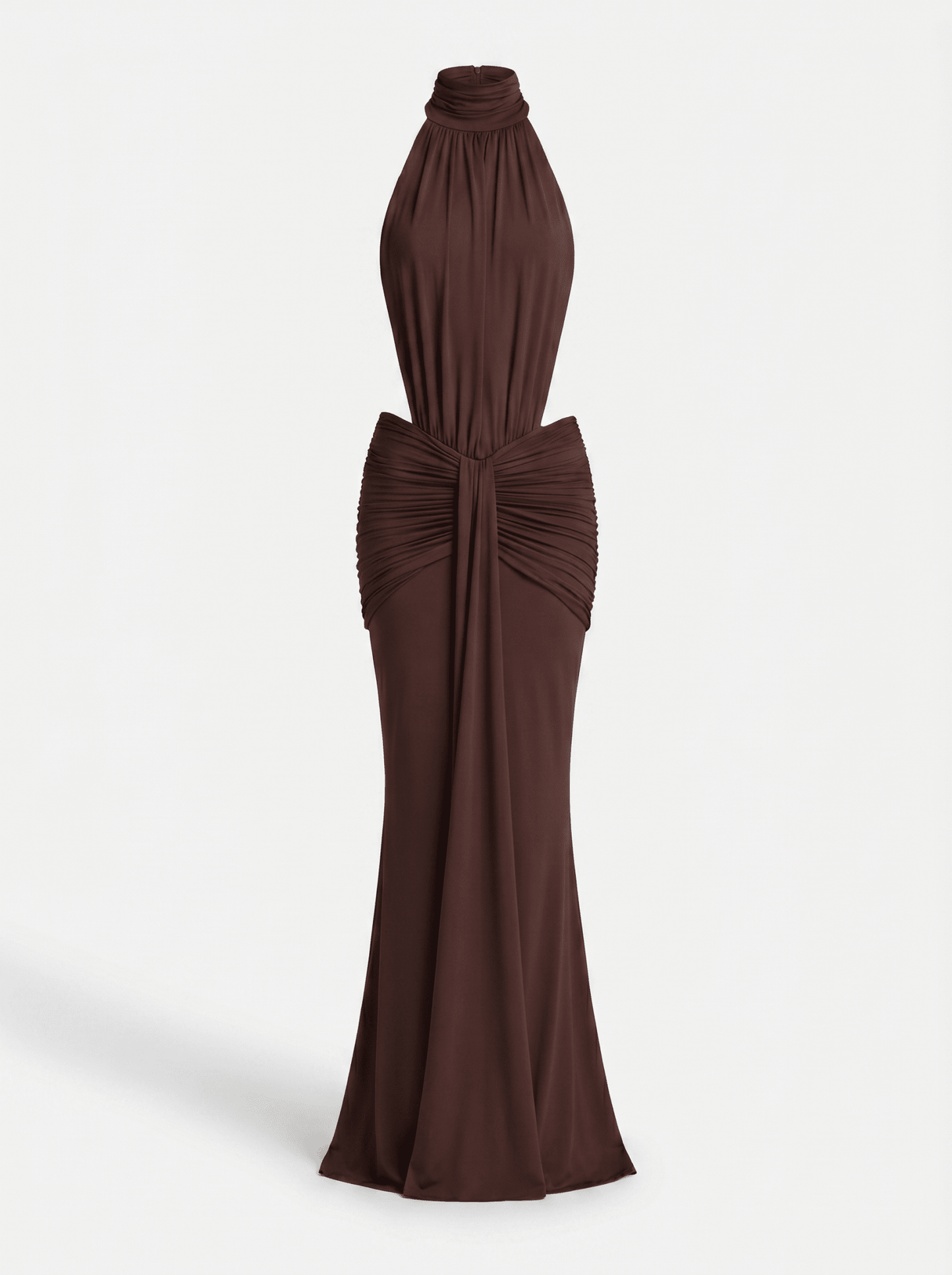 Silvia | Vestido Largo con Escote Halter